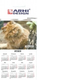Calendar 2022 Magnetic, pisica