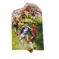 Felicitare 3D Swing Cards Fotbal