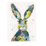 Felicitare Eclectic Watercolour Hare