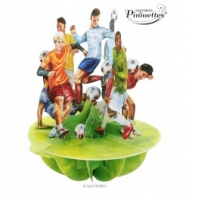 Felicitare 3D Pirouettes Santoro-Fotbal