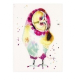 Felicitare Eclectic Watercolour Barn Owl
