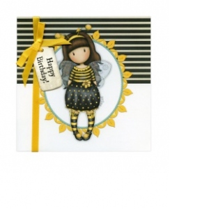 Felicitare Gorjuss Bee Loved Happy Birthday!