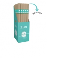Hartie de impachetat kraft, maro 2.5 m