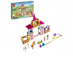 LEGO Disney Princess - Grajdurile regale ale lui Belle si Rapunzel 43195, 239 piese