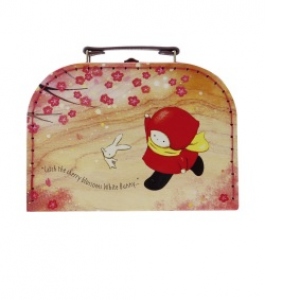 Cutie depozitare tip valiza mica Poppi Loves Sakura