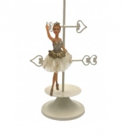Balerina dansand costum auriu