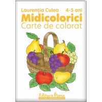 Midicolorici. Carte de colorat 4-5 ani