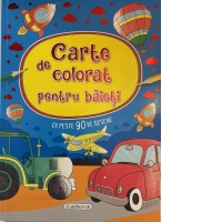 Carte de colorat pentru baieti