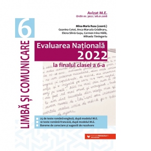 Evaluarea Nationala 2022 la finalul clasei a VI-a. Limba si comunicare