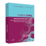 Codul civil: septembrie 2021. Editie tiparita pe hartie alba. Legislatie consolidata si index