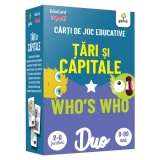Tari si capitale - Who's who. Carti de joc educative