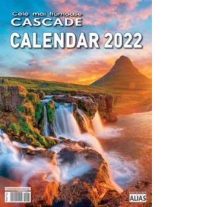 Calendar 2022 Cele mai frumoase cascade