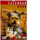 Calendar 2022 Caini si pisici
