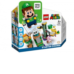 LEGO Super Mario - Aventurile lui Luigi - set de baza 71387, 280 piese