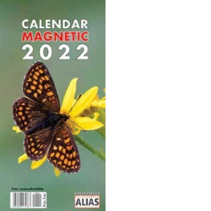 Calendar magnetic 2022 Fluturi