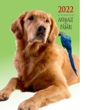 Calendar de perete cu animale si pasari 2022