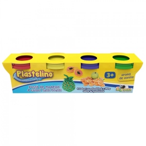 Plastelino - Pasta de modelat Tutti Frutti 4 culori II