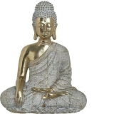 Statueta Golden Buddha, 24Χ14Χ30