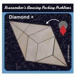 Puzzle mecanic Krasnoukhov's Packing Problem - Diamond+