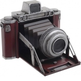 Macheta Vintage Camera, Metal, 18.5X16.5X14