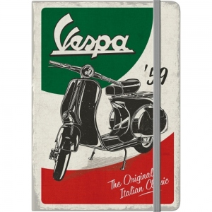 Notebook - Vespa - The Italian Classic