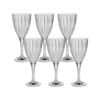 Set 6 Pahare Vin Caren, Cristal Bohemia, 240 ml