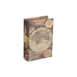 Caseta decorativa Atlas, Lemn, 14x4x20