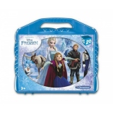Puzzle Disney - Frozen, in valiza, 20 piese
