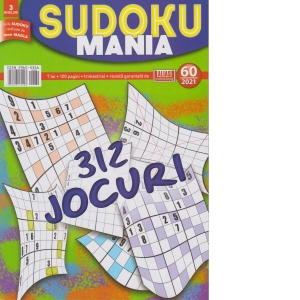 Sudoku mania. Numarul 60/2021