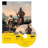 Don Quixote Level 2, book with CD-ROM and MP3 Audio