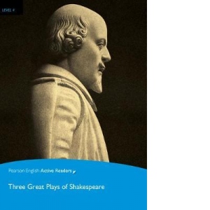 Three Great Plays of Shakespeare Level 4, book with CD-ROM and MP3 Audio