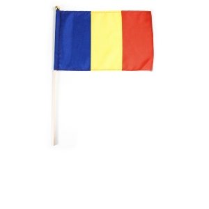 Stegulet Romania cu bat, 30 x 20 cm