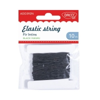 Accesorii craft, fir intins, negru, AD392N