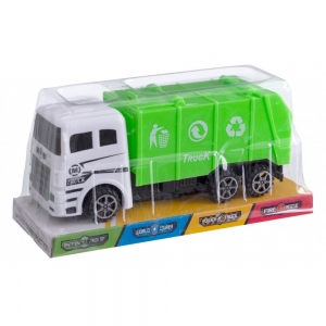 Camion de reciclare 17x7 cm