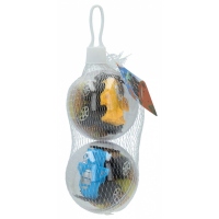 Set 2 bile cu masini 11 cm, diverse modele