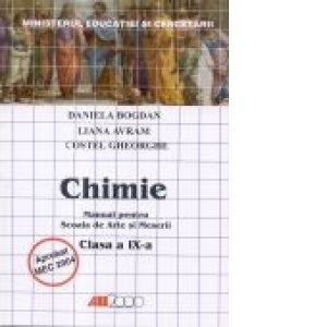 CHIMIE. MANUAL PENTRU SCOALA DE ARTE SI MESERII - CLASA a IX-a