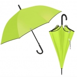 Umbrela ploaie automata, baston, culoare verde neon