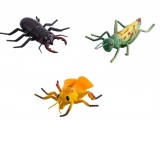 Insecte cauciuc 12 cm, diverse modele