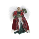 Varf de brad inger Christmas Angel, Multicolor, H28