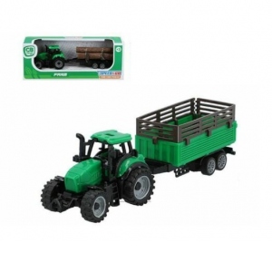 Tractor cu remorca, 5x21 cm, diverse modele