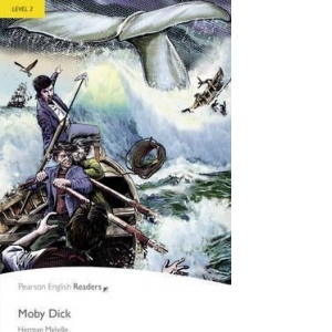 Moby Dick Book with MP3 audio CD. Level 2
