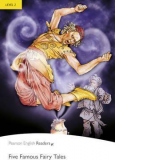 Five Famous Fairy Tales Book with MP3 audio CD. Level 2