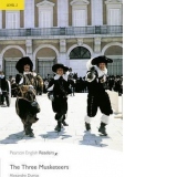 The Three Musketeers Book with MP3 audio CD. Level 2