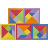 Puzzle tangram, diverse modele