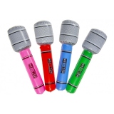 Microfon gonflabil, de 25 cm, diverse culori