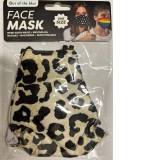 Masca de protectie pentru gura si nas, model animal print