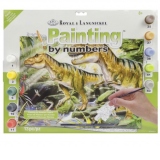 Prima pictura pe numere junior mare. Dinozauri