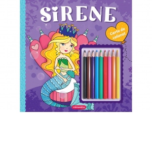 Sirene. Carte de colorat