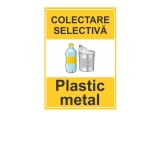 Indicator colectare plastic/metal