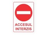 Indicator Accesul interzis